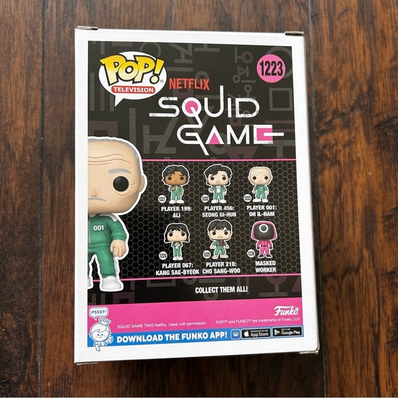 Funko Pop! Squid Game, Player 001: Oh Il-Nam #1223 - Picture 3 of 4